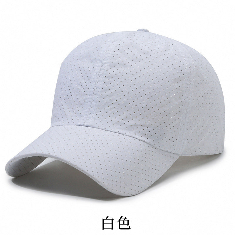 Wholesale Summer Outdoor Casual Quick-drying Punched Mesh Riding Sports Mesh Baseball Cap